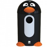 PenguinBuddy Recycling/Litter Bin, 55 litresabc
