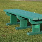 Marmax Sturdy Bench, Greenabc