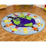 Children of the World Multi-Cultural Carpet