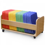 Rainbow Square Cushions  and Tuf 2 Trolleyabc