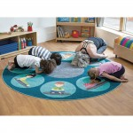 Yoga Position Carpet, 2000 x 2000mm