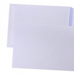 Envelopes, Pocket, Letter Size, Self Seal, White, Pack of 500abc