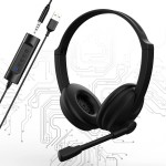 USB HEADSET WITH MICROPHONEabc