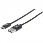 USB-C TO USB-A CABLE, BLACK, 2M CABLE LENGTHabc