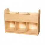 BOOKCASE AND KINDERBOX 710x1000x370MM abc