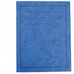 Exercise Books, A4+, 40 Pages, Pack of 50, Plain, Blue Covers