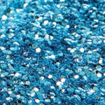 Glitter Sifter, 250g, Light Blueabc