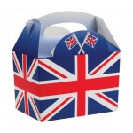 Union Jack Meal Boxes, Case of 250abc