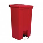 Step-on Pedal Bin, Red