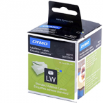 Dymo Labels, Paper, White, 89x28mm, Pack of 260abc