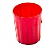Tumbler, 220ml Polycarbonate, Red, Pack of 10abc