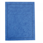 Exercise Books, A4, 80 Pages, Pack of 50, Plain Blue Covers