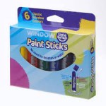 Little Brian Paint Stick, Classic, Pack of 6, 10g