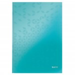 Leitz WOW Notebook A4 ruled with Hardcover, Turquoiseabc