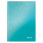 Leitz WOW Notebook A5 ruled with Hardcover, Turquoiseabc