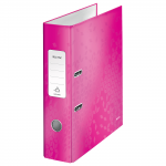 Leitz 180° WOW Laminated Lever Arch File, Pink
