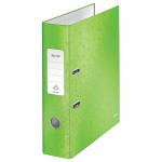 Leitz 180° WOW Laminated Lever Arch File, Green