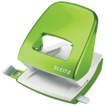 Leitz NeXXt WOW Metal Office Hole Punch, Greenabc