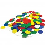 Counters, 16mm, Assorted Colours, Pack of 1000abc