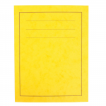 Exercise Books, A4, 80 Pages, Pack of 50, Ruled 7mm Squared, Yellow Coversabc