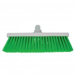 Soft Bristle Brush, Colour Coded,  45cm, Greenabc
