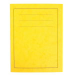 Exercise Books, A4, 80 Pages, Pack of 50, Ruled 12mm, Yellow Coversabc
