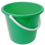 Bucket, Polypropylene, 10 litres, Greenabc
