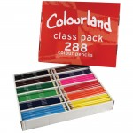 Colourland Essentials Pencils, Classpack of 288abc