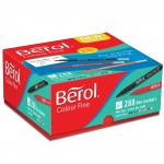Berol Colourfine Pens, Pack of 288, Assorted Coloursabc