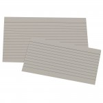 Record Cards, Ruled, Pack of 100, 127x76mm