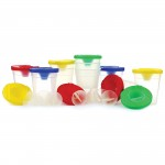 Paint Pots with Clip-Seal lids, Pack of 10abc