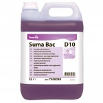 Sanitiser, Suma Bac D10 Surface Cleaner, 5 litresabc