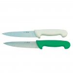 Cooks Knife, 16cm, White Handleabc