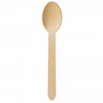 Cutlery, Wooden, Pack of 1000, Spoonabc