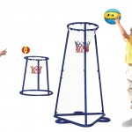 Twin Basketball Hoop Trainer Standabc
