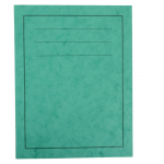 Exercise Books, A4+, 40 Pages, Pack of 50, Ruled 8mm Feint, Green Coversabc