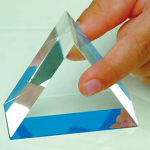 Prism, Clear Plastic, 60x60x60 degreeabc
