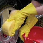 Washing Up Gloves, Yellow, Mediumabc
