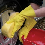 Washing Up Gloves, Yellow, Largeabc