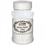 Glitter Sifter, 250g, Whiteabc