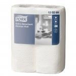 Kitchen Towel, Tork Extra Absorbent,  Pack of 2, Whiteabc