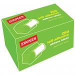 Labels, Removable Self Adhesive, 36x89mm, Roll of 250
