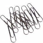 Paper Clips, Wavy, Pack of 100, 75mmabc
