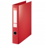 Ring Binders, A4, 40mm capacity, 4 Ring, Red