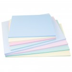 Mounting Boards, A4, Outer Mount, Pack of 200, Pastel Coloursabc