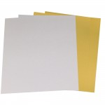 Card, Pack of 20, A4, Goldabc
