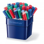 Lumocolor Whiteboard Markers, Tub of 36, Assorted