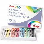Oil Pastels, Pack of 12abc