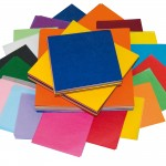 Tissue Paper, Squares, Pack of 480, Assorted Colours, 75mmabc