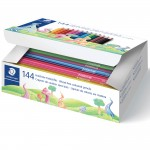 Staedtler Plastic Colouring Pencils, Classpack of 144abc